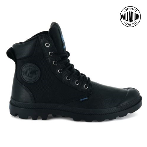 Bottes Palladium Pampa Sport Cuff WPN Femme Noir | FR GLB463H